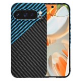 Husa Google Pixel 9 Pro Asteroid GSM Carbonite FiberShell, bleu