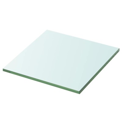 vidaXL Raft din sticlă transparentă 20 x 20 cm 243804 foto