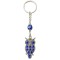 Amuleta Feng Shui tip breloc pentru protectie si noroc, model bufnita, albastru