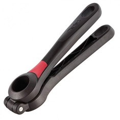 Presa de usturoi Tefal K2072614, 19,7 cm, Eliberare usoara, Grila detasabila, Negru/rosu foto