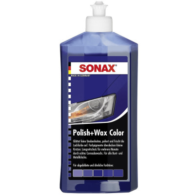 Polish &amp;amp;amp; Ceara Sonax NanoPro, Albastru, 500ml foto