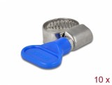 Set 10 buc cleme pentru furtun 10 - 16 mm, Delock 19404