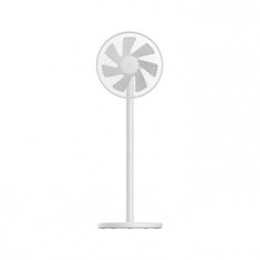 Ventilator Xiaomi Mi Smart Standing Fan 2 lite(1C), compatibil cu Google Assistant si Amazon Alexa, Alb