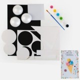 Set Creativ cu Acuarele si Pensula, 13 piese, Multicolor, CMCLASS