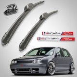 Cumpara ieftin Ștergătoare Volkswagen Golf 4 3 Uși 1997-2002 | Set Față Flat &ndash; TeamCar&reg;