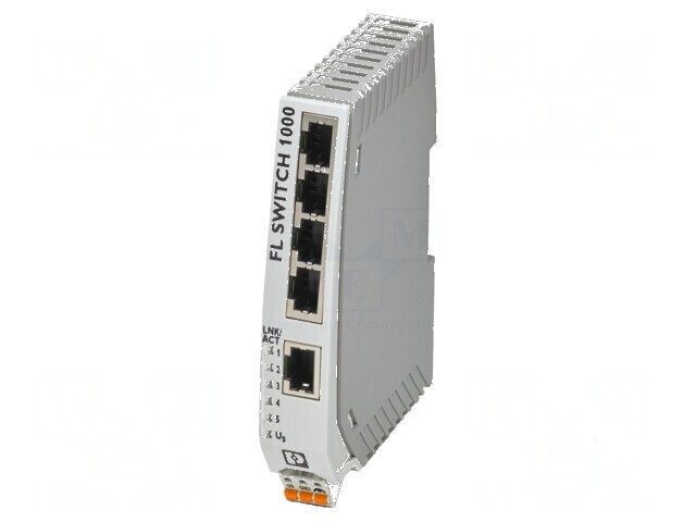 Switch Ethernet neadministrabil cu 5 porturi RJ45
