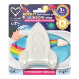 Bomba de baie cu efect de curcubeu, Racheta,110 g, Easycare Baby