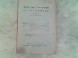 Buletinul societatii politehnice anul XLII nr.8 August 1928