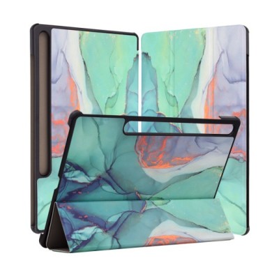 Husa pentru Samsung Galaxy Tab S9 Plus / S9 FE Plus - Techsuit FoldPro - Green Time foto