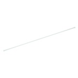 Bara perdea dus, telescopica / extensibila, aluminiu, alba, 75 / 215 cm