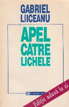 Apel catre lichele (editie 1996)