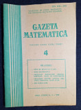 Carte - Gazeta Matematica, anul LXXXIV, nr. 4, aprilie 1979