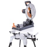 Cumpara ieftin Pachet fierastrau debitat R355CPS de 355 mm cu panza TCT multimaterial + stand