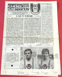 Program fotbal - UNIVERSITATEA CLUJ (aniversare 60 ani / 03-09.09.1979)