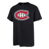 Montreal Canadiens tricou de bărbați Imprint 47 Echo Tee black - S, 47 Brand