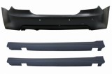 Pachet Bara spate cu Praguri Laterale BMW Seria 5 E60 (2003-2007) M-Technik Design cu PDC 24mm Performance AutoTuning, KITT