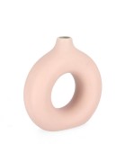 Cumpara ieftin Vaza flori piatra roz Odino 22x7.5x23h