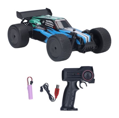 Masina de Curse cu Telecomanda si lumini, 2 acumulatori inclusi , Scara 1:20 foto