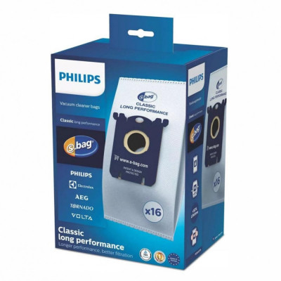 Set 16 saci microfibra S bag pentru aspiratoare Philips, Electrolux foto