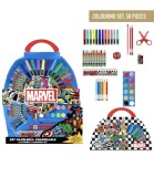 Set de Pictură pentru Elevii 50 de Piese Marvel Albastru