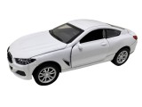 Macheta BMW M8 alb cu lumini si sunete deschide usile 1/32