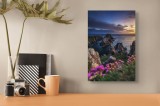 Tablou Canvas, Peisaj Marin cu Apus, 26 x 39 cm, CMCLASS