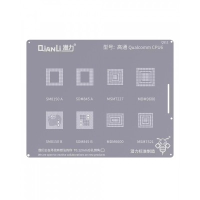 Sita BGA QIANLI QS12 pentru CPU Qualcomm 6 Series foto