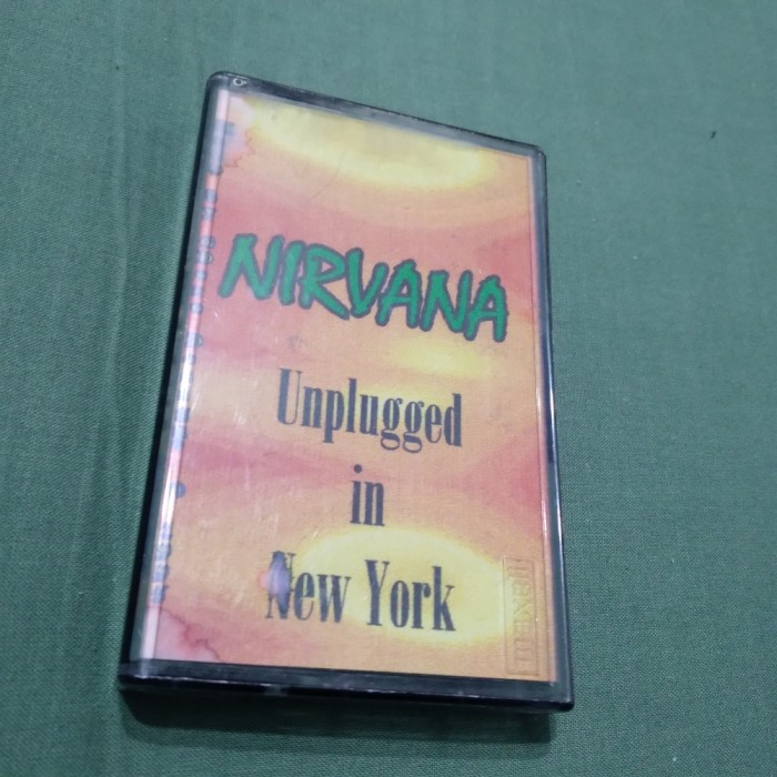 CASETA AUDIO NIRVANA-UMPLUGGED IN NEW YORK RARA!!! DE TARABA