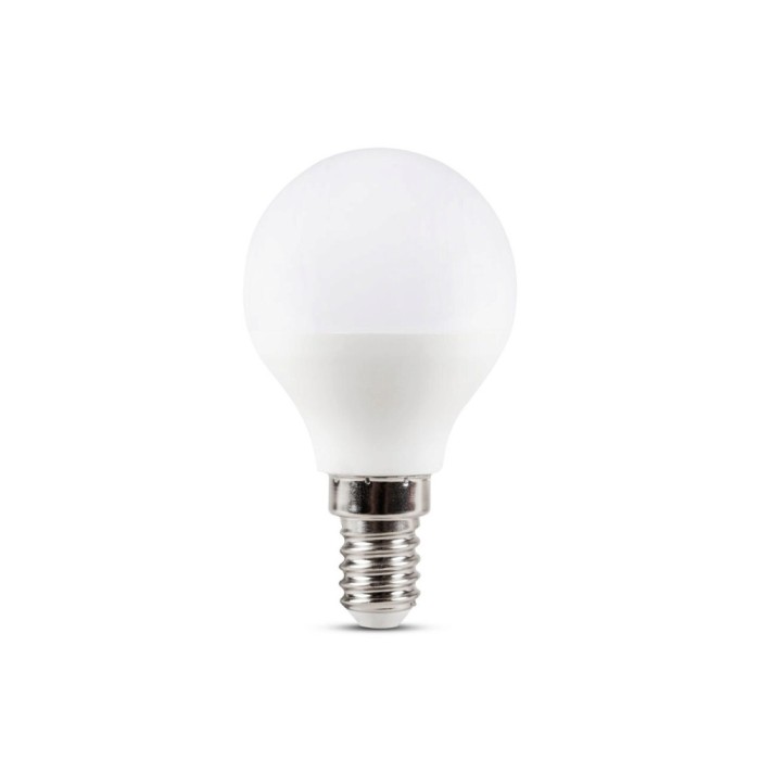 Bec LED sferic 5W E14 3000K, Novelite