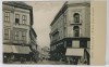 ARAD , PIATA ANDRASSY INTERSECTIE CU STRADA WEITZER JANOS , CARTE POSTALA , CLASICA , DATATA 1903