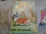 Rex the Spaniel. Carte vintage pentru copii.