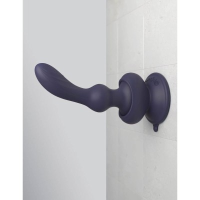 Masator Prostata Wall Banger P-Spot Remote Control Silicon Albastru foto