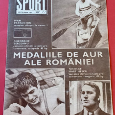 Revista SPORT nr.17/septembrie 1972 (Jocurile Olimpice Munchen 1972)