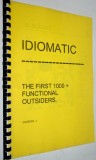 Idiomatic -the first 1000+functional outsiders Vangers J.
