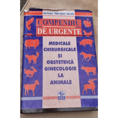 Compendiu de urgente medicale, chirurgicale si obstetrica ginecologie la animale - Sabin Gheorgariu