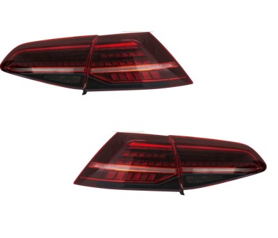 Set lampa spate VW GOLF VII (5K), 10.2012- Hatchback, partea stanga, dynamic indicator; LED; TUNING; interior, exterior, foto