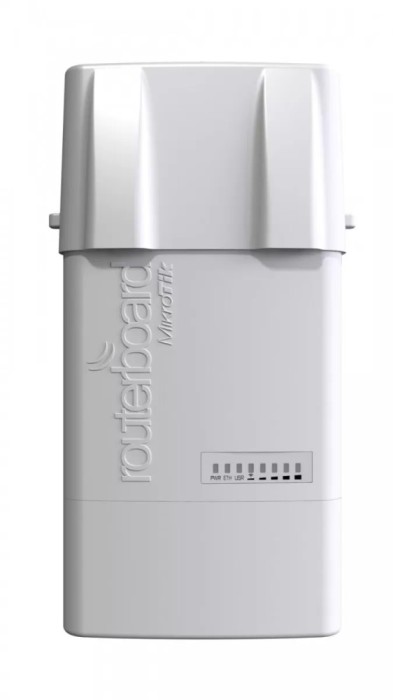 NetBox 5, 1 x Gigabit, 802.11ac 2x2 5Ghz, PoE, outdoor, rail mount - MikroTik RB911G-5HPacD-NB