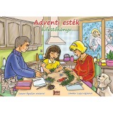 Adventi est&eacute;k kifestők&ouml;nyv - Szauer &Aacute;goston verseivel - Szauer &Aacute;goston