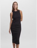 Cumpara ieftin Rochie midi VERO MODA Vmlavender SL Calf Dress Vma Noos, neagra, M - OUTLET
