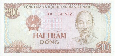 AMS# - 200 HAI DONG 1987 VIET NAM UNC foto