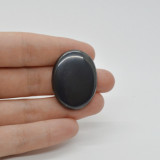 Cabochon hematit 33x25x6mm c64