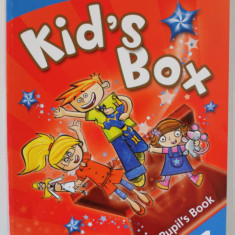 KID 'S BOX , PUPIL 'S BOOK 1. by CAROLINE NIXON and MICHAEL TOMLINSON , CURS DE INVATAREA LIMBII ENGLEZE PENTRU COPII , 2008