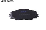 Set placute frana disc Toyota Auris, Corolla, Mirai, Prius Plus, Rav 4 III, Rav 4 IV Motor 1.3, 1.3, 1.33 Dual-VVTi, lungime 146.5 mm, 57.1 mm, 17.4