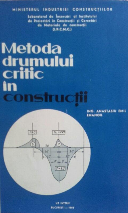 Anastasiu Emil Emanoil - Metoda drumului critic in constructii (1966)