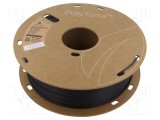 Filament PLA 1,75mm charcoal black 1kg PolyTerra&trade; POLYMAKER