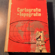 Cartografie topografie Al. Sandulache Victor Spiclea