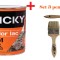 Lac 3 in 1 lemn metal si piatra interior/exterior 0.75 l