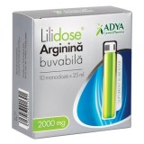 LILIDOSE ARGININA BUVABILA 2000MG 25ML*10MDZ