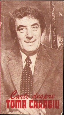 Valentin Silvestru - Carte despre Toma Caragiu foto
