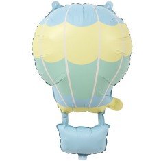 Balon din folie metalizata, flippy, figurina animata, model balon cu aer cald, 61 x 41 cm, ambalaj individual, pai inclus, umflare cu aer sau heliu, m foto